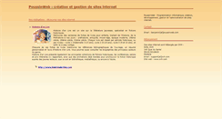Desktop Screenshot of poussinweb.com