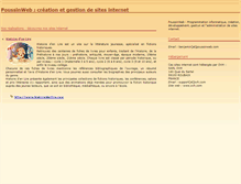 Tablet Screenshot of poussinweb.com
